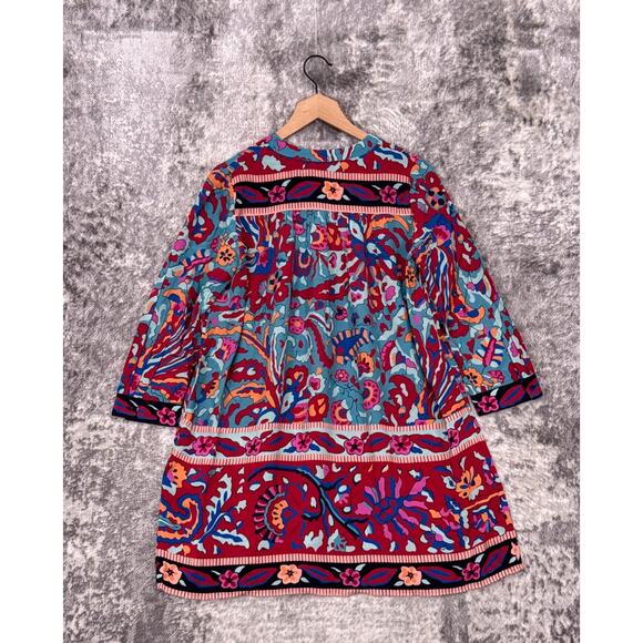 Ba&sh Dress XS Womens Maureen Mini Fun Floral Paisley Print - Picture 3 of 9